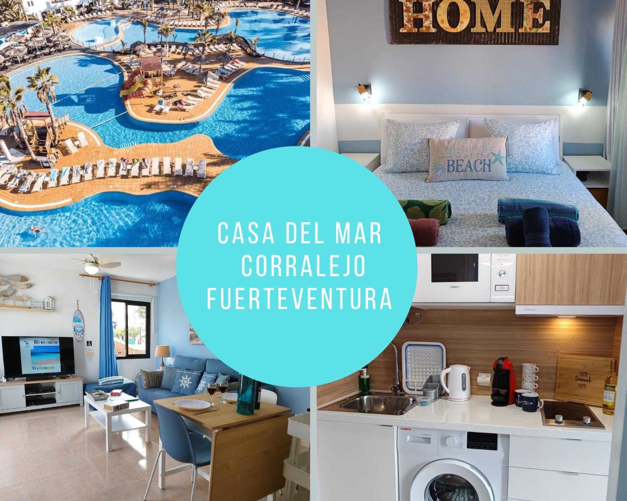 Casa Del Mar Air-Conditioned Apartment With Swimming Pools - Corralejo Playa Ngoại thất bức ảnh